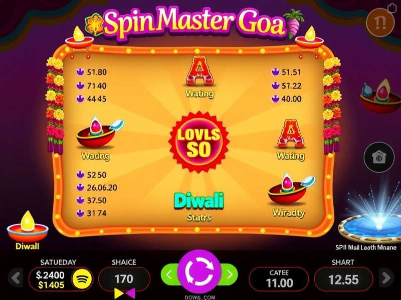 Spin Master Goa gameplay interface