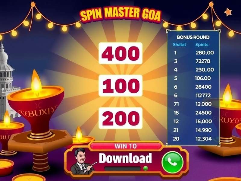 Spin Master Goa download statistics chart across Indian states